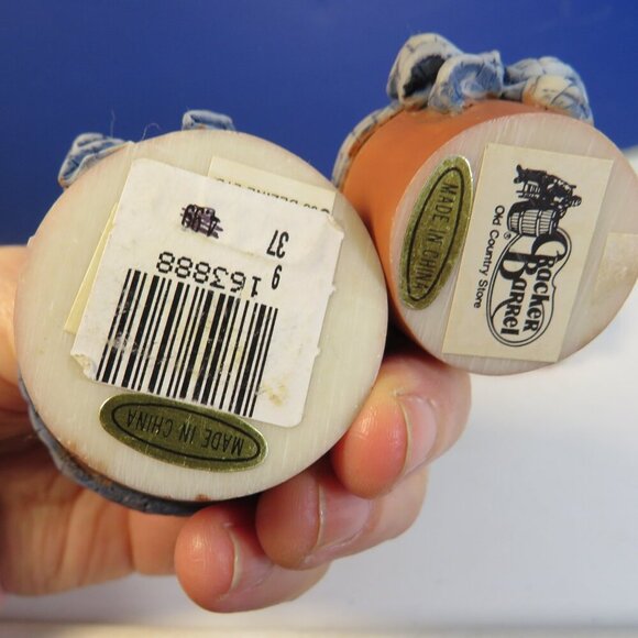 Cracker Barrel Daisy's in pot Floral (2) trinket dishes in two sizes NO CHIPS - Picture 2 of 10